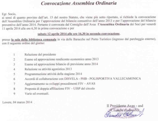 convocazione2014